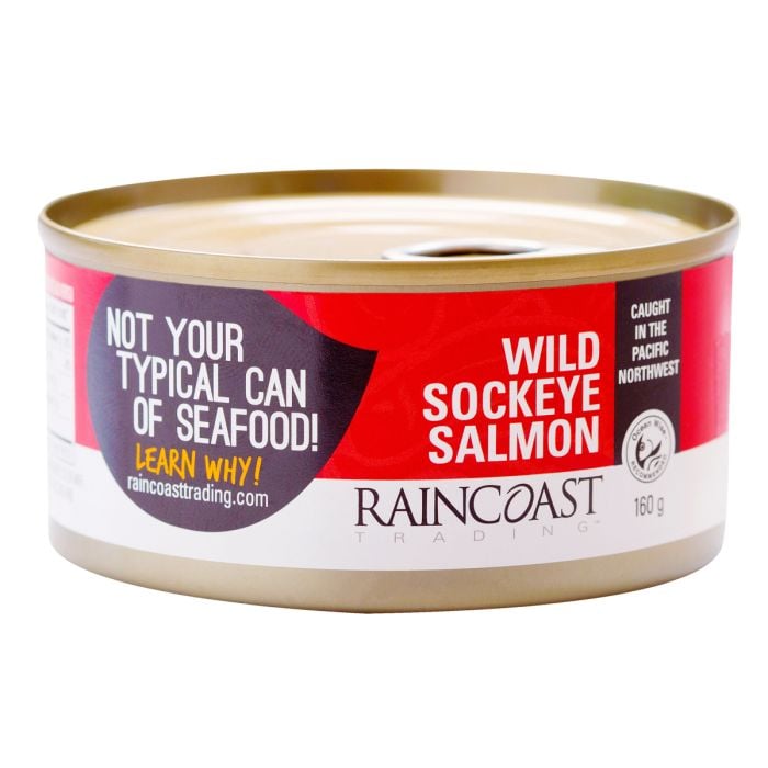 Wild Canned Sockeye Salmon 