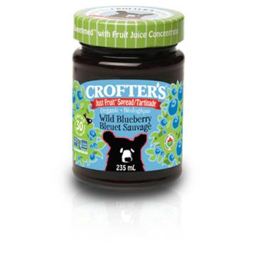 Organic spread - Wild blueberry