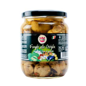 Delizia - Marinated whole mushrooms