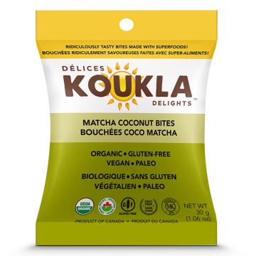 Organic bites Coco Matcha