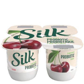 Probiotic Cherry Plant-based Yogurt