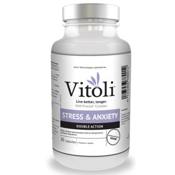 Double Action Stress and Anxiety with Provitol Complex