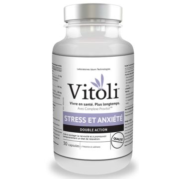 Stress et anxiété double action avec complexe Provitol