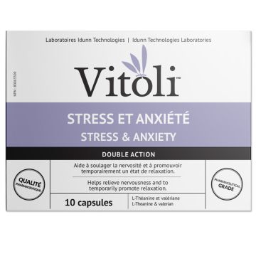 Double Action Stress and Anxiety with Provitol Complex