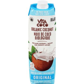 Organic coconut milk - Vita coco