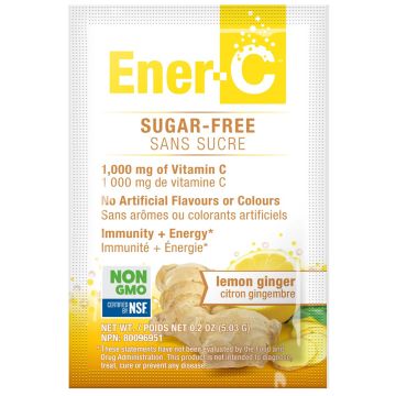 Vitamin C 1000 mg - Lemon ginger without sugar (1 sachet)