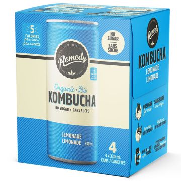 Kombucha - Organic Lemonade x4