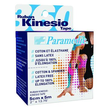 Pink kinesio tape