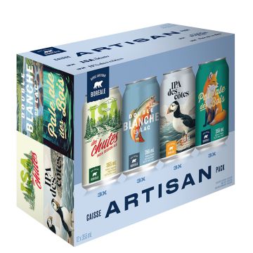 Boréale beer - Artisan pack