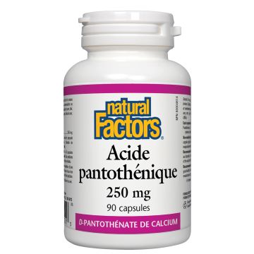 Pantothenic Acid 250 mg - Calcium D Pantothenate