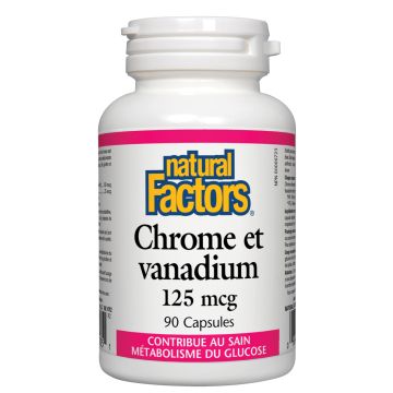 Chromium and Vanadium 125 mcg - Glucose Metabolism