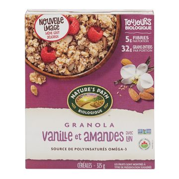 Organic granola - Vanilla almond & flax