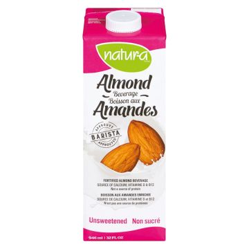 Fortified almond beverage - Unsweetened (Packaging 12 units)