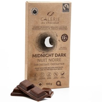 Dark chocolate organic - Dark night 72%