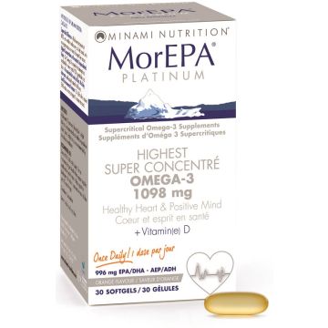 MorEPA Platinum Omega-3 - Orange flavour