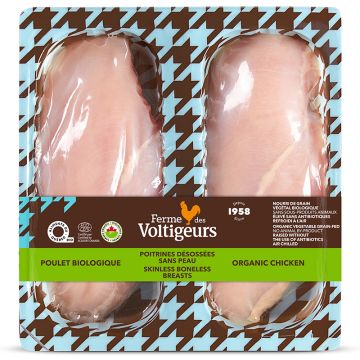 Organic chicken - Boneless breasts