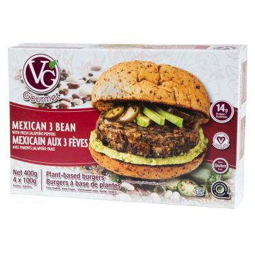 Vegan Burger - Mexican 3-bean