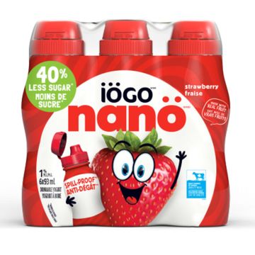 1% Nanö Strawberry Drinkable Yogurt 