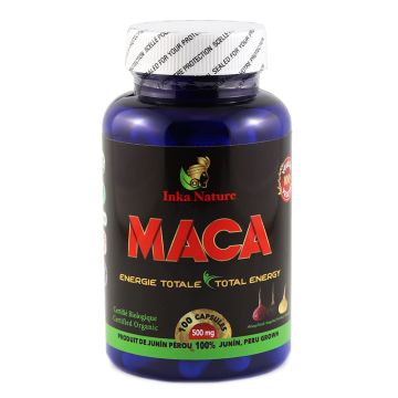 Organic Maca - Powder in Caps