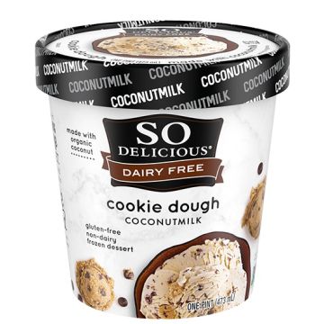 Cookie Dough Non-dairy Frozen Dessert Coconut Base