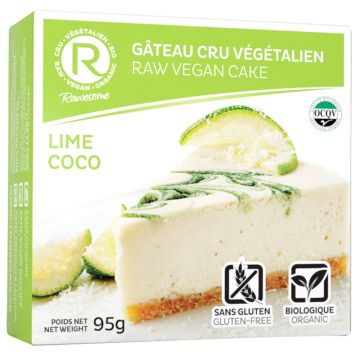 Raw vegan cake - Lime Coco