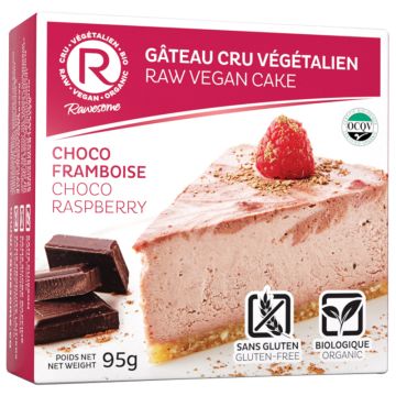 Raw vegan cake - Choco raspberry