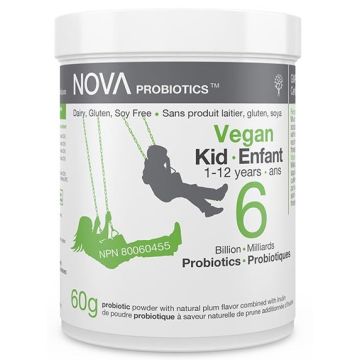 Vegan probiotics 6 billion - Kid 1 to 12 years old