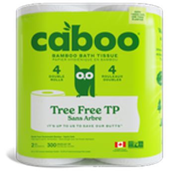 Bamboo toilet paper - 4 rolls