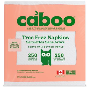 Bamboo napkins - Box of 250 napkins