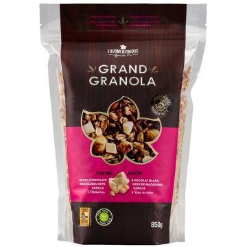 Grand Granola Divine - White chocolate, macadamia nuts, vanilla