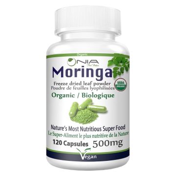 Organic Moringa 500 mg - Tabs 