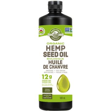 Organic hemp seed oil 