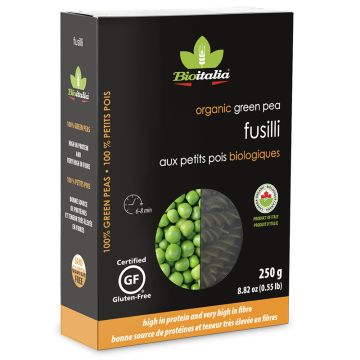 Organic Green Pea Fusilli Pasta