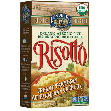 Organic risotto - Creamy Parmesan (Gluten free)