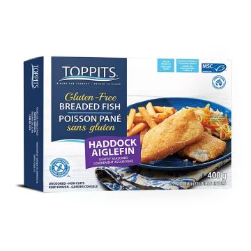 Fish  -  Haddock breaded gluten fee lightly seasoned