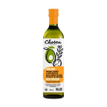  Organic Safflower Avocado Coconut Oil