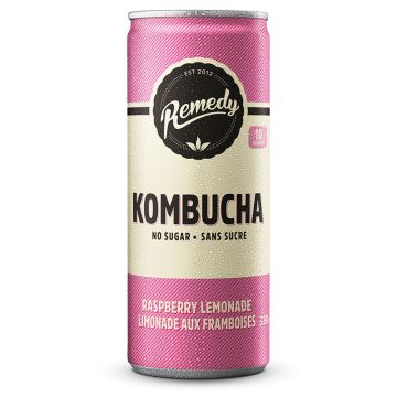 Organic Raw Kombucha - Raspberry Lemonade