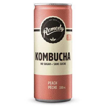 Organic Raw Kombucha - Peach