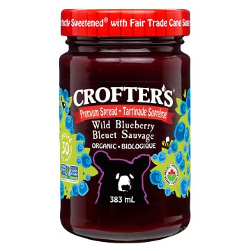 Organic spread - Premium wild blueberry