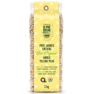 Organic Whole Yellow Peas  