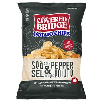 Potato chips - Sea salt & cracked pepper