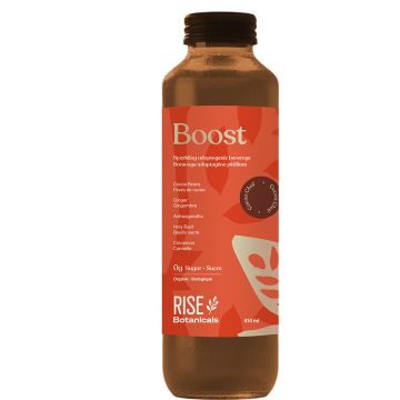 Organic sparkling adaptogenic beverage - Boost cocoa chia