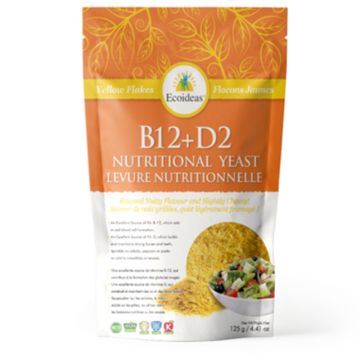 Nutritional yeast - B12 + D2 flakes