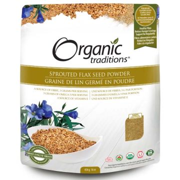 Organic Sprouted Flax Powder