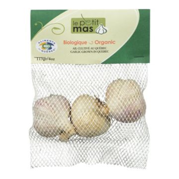 Organic Petit Mas garlic