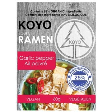 Organic Ramen - Garlic Pepper