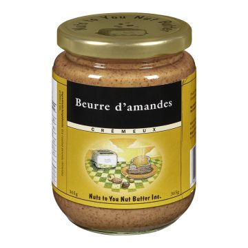 Nuts to You Nut Butter - Smooth almond butter