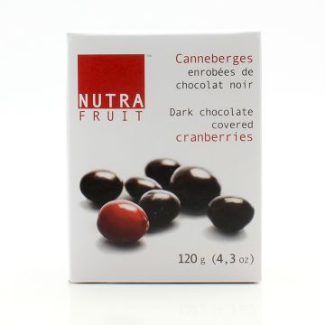 Cranberry dark chocolate covered