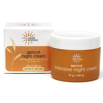 Intensive apricot night cream