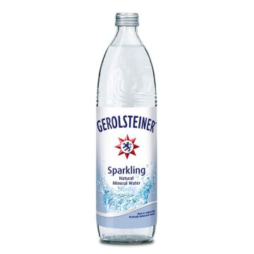 Sparkling natural mineral water